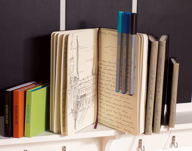 Edding إيدينغ 55 - قلم فني - وردي - 1 قلم - 0.3 مم رأس - قلم ملون للكتابة والرسم والتسطير والتوضيح - للأطفال والبالغين، في المدرسة وفي المنزل أو المكتب - Image 3